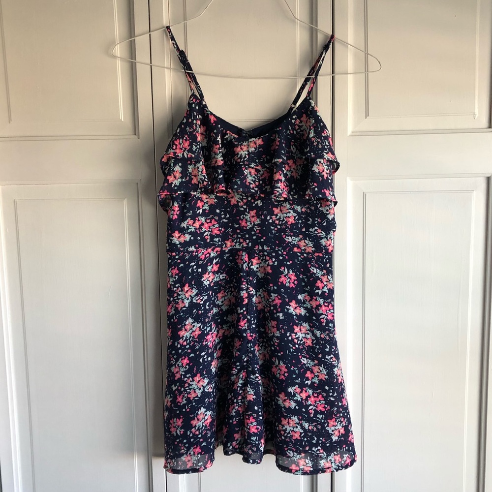 Floral print romper